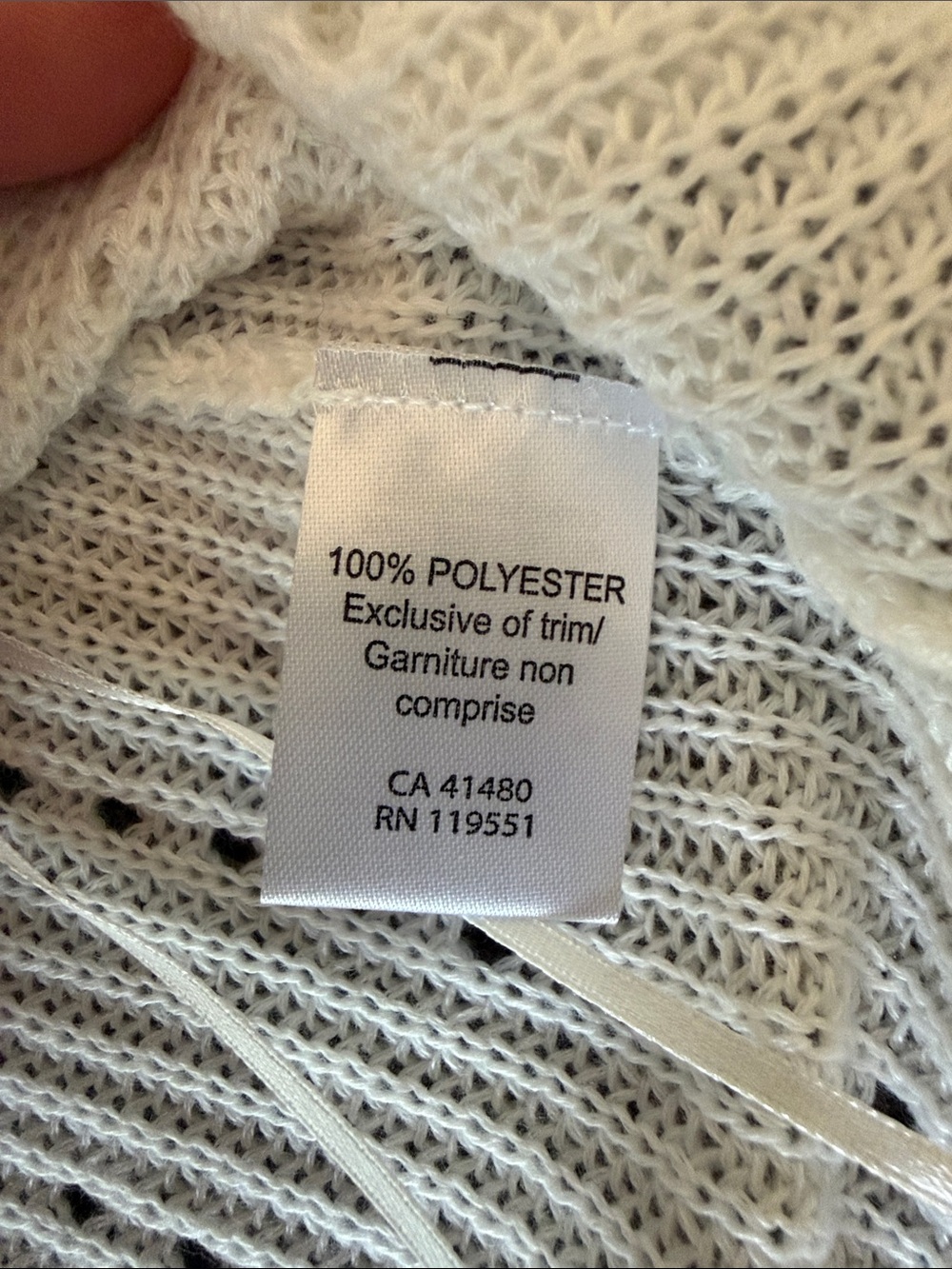 Gentle Fawn White Ribbed Halter Knit Tank - Picture 7 of 8